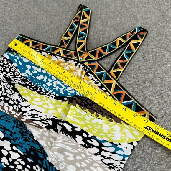 BCBGMAXAZRIA Dress Medium Zotia Printed Summer Casual Party Mini Dress MSRP $138 - Picture 11 of 15